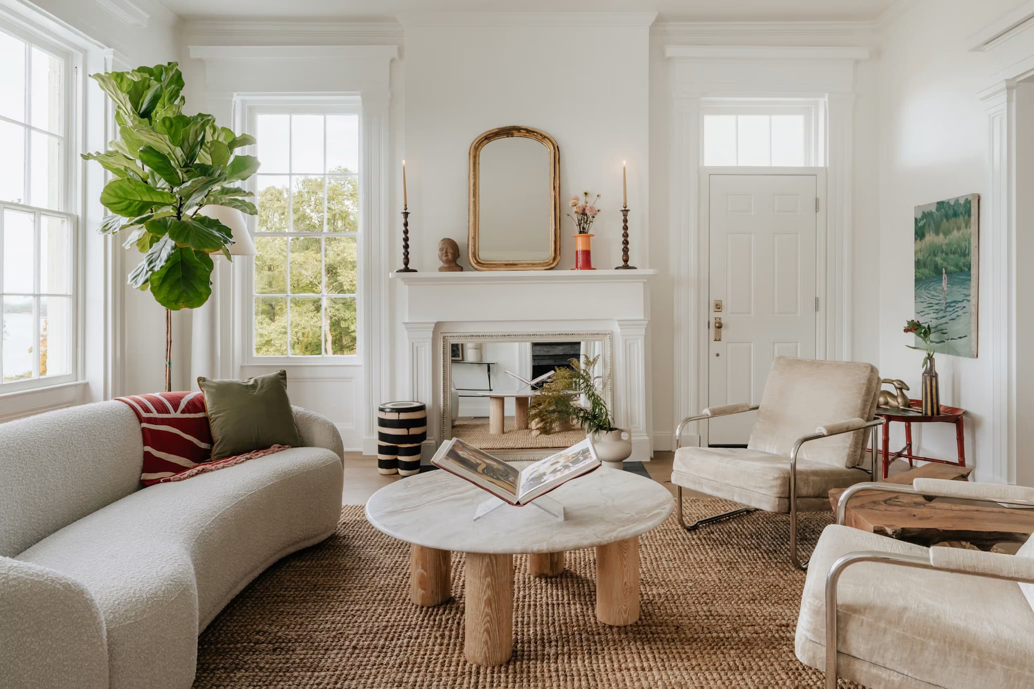 Sauberes Wohnzimmer — Pure Haus Polsterreinigung